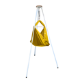 White metal stand TRIPOD for hanging cradles up to 25 kg